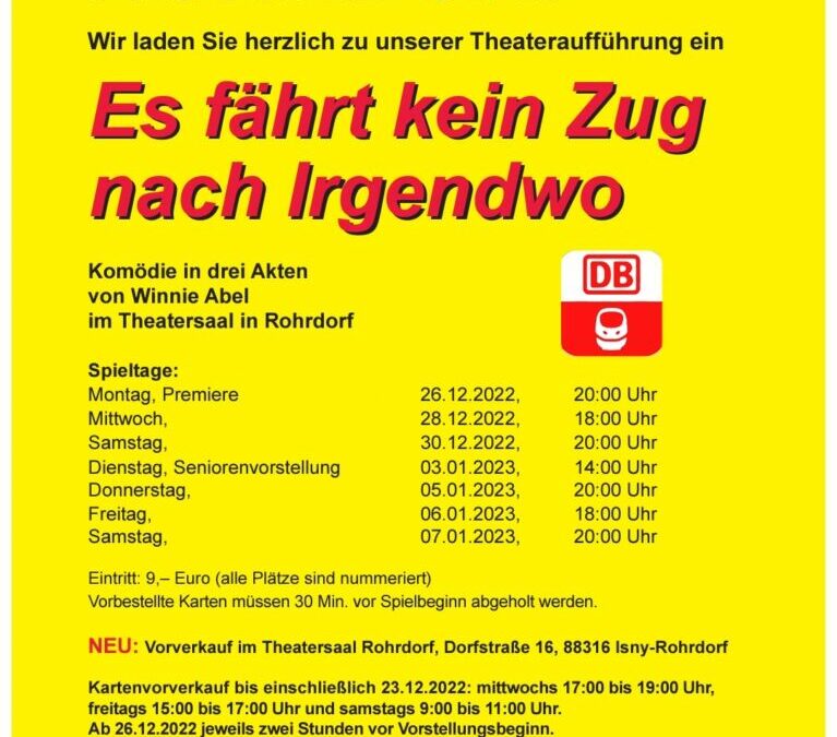 „Es fährt kein Zug nach Irgendwo“