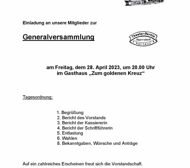 Generalversammlung